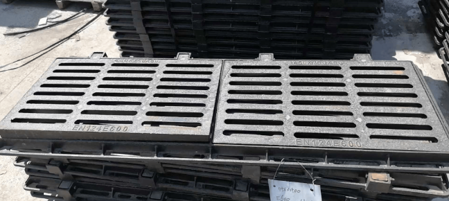 沧县球墨铸铁连体双篦展示