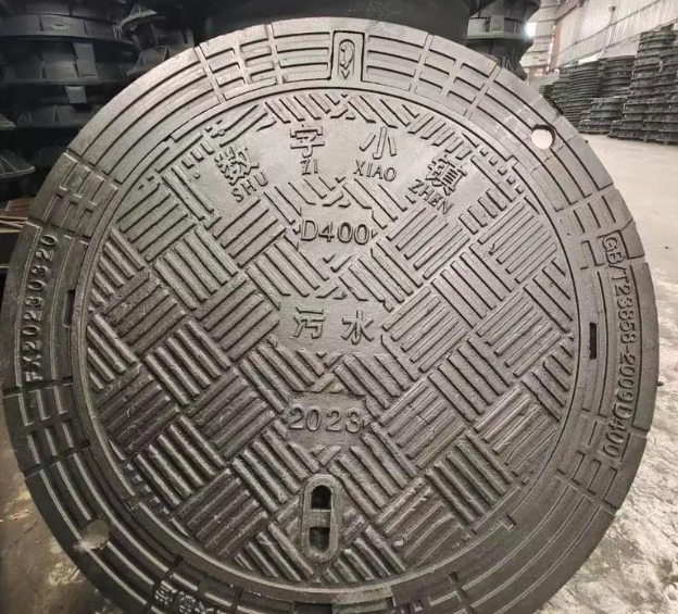沧县球墨铸铁防沉降井盖展示