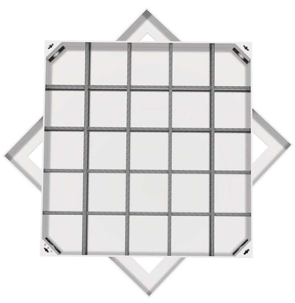 沧县不锈钢方井展示